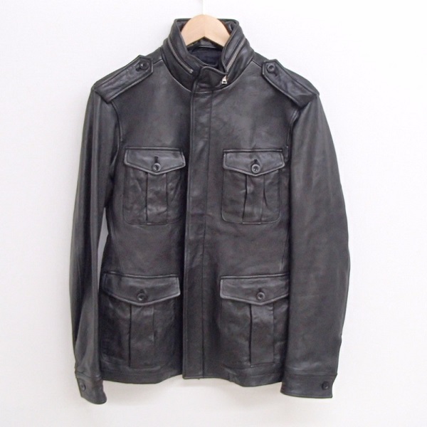 Paul Smith】ジャケット ラムレザー ブラック (Paul Smith/レザー